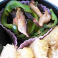 ☆☆ゆめママ☆☆'s cooksnap of when they made お弁当☆しいたけピーマン甘辛炒め.