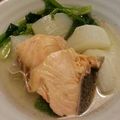 あやぼす2's cooksnap of when they made カブと甘塩鮭の北海スープ仕立て♪.