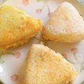 ニャーコ♪'s cooksnap of when they made ✿カレー風味の焼きおにぎり✿.