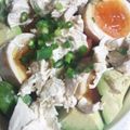 ちなごん♪'s cooksnap of when they made 鶏ささみとアボカドのわさびサラダ.