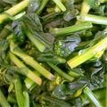 桃色タヌキ's cooksnap of when they made 菜の花のおひたし.