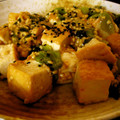 はっちゃんさわじろう's cooksnap of when they made 焼き納豆と厚揚げの小松菜煮.
