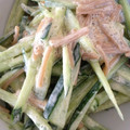 トミーのお姉ちゃん's cooksnap of when they made 和えるだけ！なめたけときゅうりのサラダ.