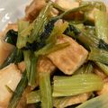 ゆみらんたん's cooksnap of when they made 小松菜と厚揚げ豆腐の煮浸し【作り置き】.