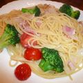 momoco's cooksnap of when they made パスタ★ブロッコリーのペペロンチーノ.