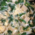 yoshirenji's cooksnap of when they made 高野豆腐とニラの卵とじ.