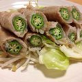 7o1o's cooksnap of when they made *簡単☆豚肉のオクラ＆もやし巻き*.