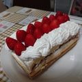 たぬキング♪'s cooksnap of when they made ♥ 苺のミルフィーユ♥ ～全写真付.