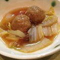 ☆ひではち☆'s cooksnap of when they made 簡単★肉団子と白菜しめじの甘酢あん.