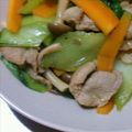 めぐーたん's cooksnap of when they made ☆楽安☆青梗菜と豚肉としめじの中華炒め.