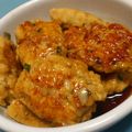 みちゃfemy's cooksnap of when they made 照り焼きつくねバーグ.