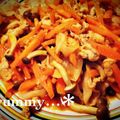 chi_☆'s cooksnap of when they made ケチャップ炒め.