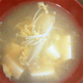 黒ノ介's cooksnap of when they made えのきと卵のとろとろスープ～♪.