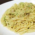蒼ごはん❀'s cooksnap of when they made おひとりランチ…アボカドのスイチリパスタ.