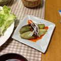 まゆこ．Ｍ's cooksnap of when they made 食べるラー油でピリ辛★焼きナス.