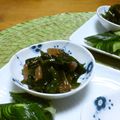 taruママ's cooksnap of when they made 漁師メシ＊ワカメなめ茸.