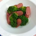 けんころざうるす's cooksnap of when they made ✿朝食にブロッコリーとウィンナー炒め.