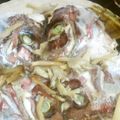 三谷武司's cooksnap of when they made 簡単！鯛のアラの酒蒸し　レンジでチン！.