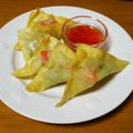 さとこぱんたーに's cooksnap of when they made 香り箱とセロリの揚げワンタン.