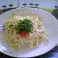 ブルゴーニュ's cooksnap of when they made クリーミーなたらこのパスタ.