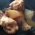 umy飯's cooksnap of when they made 手羽元と大根の甘辛煮.