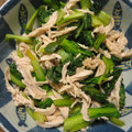 けろにゃ's cooksnap of when they made 小松菜とささみのおひたし.