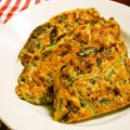 てらよう's cooksnap of when they made 納豆とニラのチヂミ.