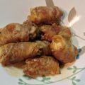 yu1211ma's cooksnap of when they made 豚薄切り肉の白菜巻き.