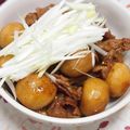 hotobori's cooksnap of when they made 豚肉と里芋の甘辛煮♪.