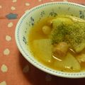 ひーゆっき's cooksnap of when they made ☆長いも＋大根のジンジャースープ☆.