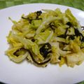 ｇａｂｉｂｉ's cooksnap of when they made キャベツの塩昆布マヨ炒め.