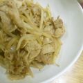 M130018's cooksnap of when they made ねぎ塩だれ♥♡豚ﾊﾞﾗもやし.