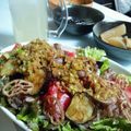 すけはん's cooksnap of when they made 油淋鶏風？葱たっぷりボリュームサラダ.