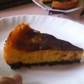 KM33's cooksnap of when they made ☆かぼちゃのベイクドチーズケーキ☆.