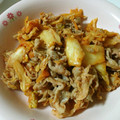 紅葉ｙ's cooksnap of when they made 豚とお餅の焼肉キムチ炒め♪.