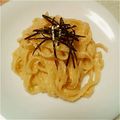 マイくんのママ's cooksnap of when they made 自宅にあるものだけで作る！明太パスタ.