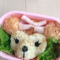 いろはにほへと's cooksnap of when they made 簡単！キャラ弁☆シェリーメイ弁当♪.