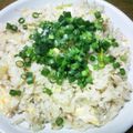 にぃもちゃん's cooksnap of when they made 香ばしネギとしらすのチャーハン.