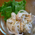 おぶうさま's cooksnap of when they made 新玉ねぎとささみのサラダ.