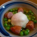 おぶうさま's cooksnap of when they made グリンピースのブイヨン煮.