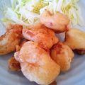 ゆかずと's cooksnap of when they made 意外と簡単！チキンフリッター☆.