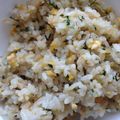 たいがちん's cooksnap of when they made 鉄分・カルシウム満点♪かにかまチャーハン.