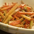 かんかん００８'s cooksnap of when they made 人参とブロッコリー茎のキンピラ.