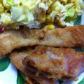 雪だるまんじゅう's cooksnap of when they made お弁当用『簡単ポークソテー♪』.