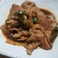 桐島レイン's cooksnap of when they made ランチ限定★焼肉屋さんの生姜焼き定食★.