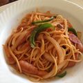 MelonPanJP's cooksnap of when they made コツがある！簡単喫茶店のナポリタン完成！.