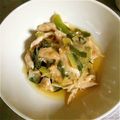 モモあき's cooksnap of when they made わけぎのぬた、ささみバージョン.