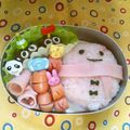 ｊ−ｊ−ｆ's cooksnap of when they made キャラおにぎり☃雪だるま.