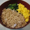 おかあちゃん。's cooksnap of when they made しっかり味の鶏そぼろ♪.