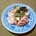 uzu1118's cooksnap of when they made ＊ちくわとかにかまの胡麻風味サラダ＊.